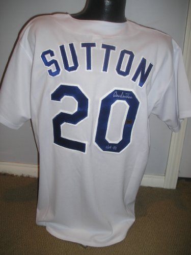 Don Sutton signed autographed Authentic jersey Dodgers AAA