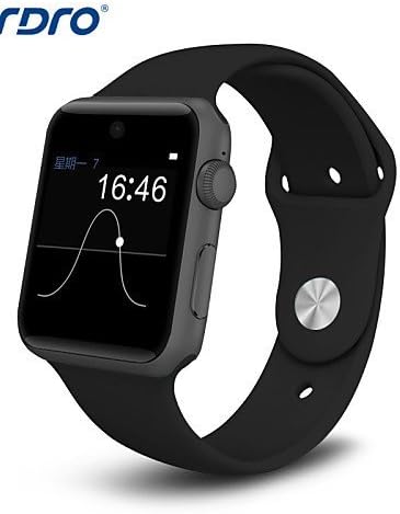 ORDRO? Original SW25 ,Support Android &amp; IOS, Unique Crown Function, Gesture Control,Support GSM Smart Watch , white