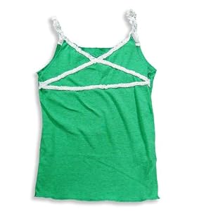 Dinky Souvenir by Gold Rush Outfitters - Girls V-Neck Tank Top, Green