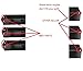 Hongso Chargriller 3001, 3008, 3030, 4000, 4208, 5050, 5072, 5252, 5650 Gas Grill Replacement KIT Burners & Heat Plates -SS (SBE051-PPE051-3)