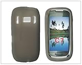 Silicone Case Cover for Nokia Astound C7 C7-00 Gray