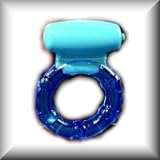y2Male - Personal Lubricant Included - Wireless Massaging Blue Prolong Penis Ring - Unique Penis Enhancement Aid