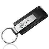 Nissan Altima Black Leather Key Chain