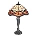 RAM Lighting Charlotte 17-Inch Tiffany Glass Table Lamp