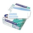 Quality Park 24524 Quality Park Security Tint Double Window Invoice Envelopes, #9, White, 500/Box