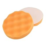 uxcell 車用　　すべらない　波形　オレンジ　スポンジ　研磨ボール　道具