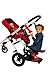 Kleine Dreumes Kid Sit Wheel Board and Seat - Red