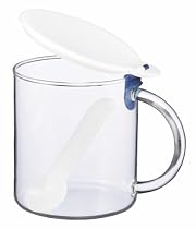 iwaki パイレックス 調味料ポット (塩) 280g J500S-BL