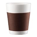 Bodum Canteen Mug, Double Wall, Medium, 0.2 l, 6 oz, Brown