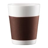 Bodum Canteen Mug, Double Wall, Medium, 0.2 l, 6 oz, Brown