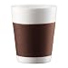 Bodum Canteen Mug, Double Wall, Medium, 0.2 l, 6 oz, Brown