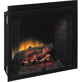 Flame Builders Box Electric Fireplace - 1440 Watt, 5000 BTU, 33in.W, Model# 33EB304ARS by Classic Flame