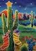 Cactus Splendor II by Harriet Peck Taylor_Southwest Christmas Cards