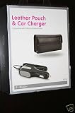 NEW Motorola Sidekick Slide Leather Pouch + Car Charger
