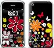Laurie's Garden Design Protective Skin Decal Cover Faceplate for Apple iPhone (2G)