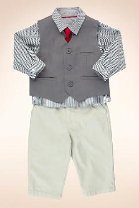 4 Piece Autograph Waistcoat Outfit