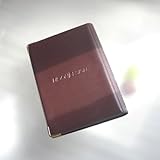 カードを探しやすい【神戸御影 moon design 40ポケットカードケース】mata (a-3431 チョコレート､本金仕上金具つき)(美顔美肌マッサージ2個入り進呈中)