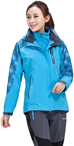 Makino Women's Waterproof Fleece Interchange 3-In-1 Mountain / Ski Jacket