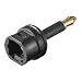 Audio Adapter Toslink Buchse auf 3.5mm optischer Stecker