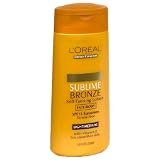 L'oreal Sublime Bronze Self-tanning Lotion with Vitamin E, Medium Natural Tan, 5-ounce Bottle (Pack of 3)