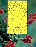 Garden Insect Traps - Large Yellow Sticky Traps (set of 3 holders, 5 strips)