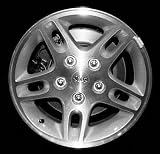 00 JEEP GRAND CHEROKEE ALLOY WHEEL (PASSENGER SIDE) = (DRIVER RIM 16 INCH SUV, Diameter Width 7 (5 TRIANGULAR HOLES) CHROME 1 Piece Only (2000 00) ALY09028U85N