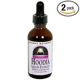 Source Naturals Hoodia Liquid Extract, 2-Ounce (Pack of 2)
