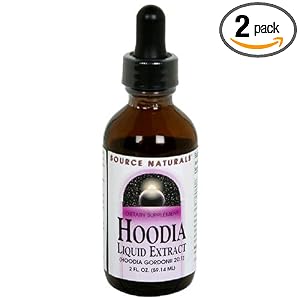 Source Naturals Hoodia Liquid Extract, 2-Ounce (Pack of 2)