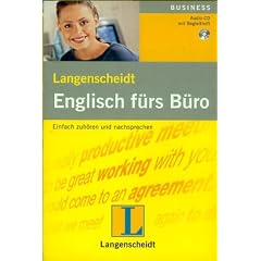 Englisch f�rs B�ro. CD: Einfach zuh�ren und nachsprechen