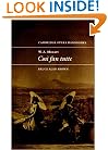 W. A. Mozart: Cos� fan tutte (Cambridge Opera Handbooks)