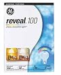 GE 48690 100-Watt A19 Reveal Bulbs, 4-Pack
