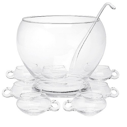 Festival Punch Bowl 8-pc. Set by Crisa