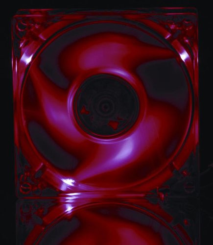 Antec 80mm Red LED Fan (Model 77075)