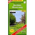 Berliner Mauerweg 1 : 20 000. Radwander- und Wanderkarte: Entlang der ehemaligen deutsch-deutschen Grenze