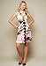 The Olian "Alyson" Knot Front Sleeveless Dress