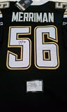 Shawne Merriman Signed San Diego Chargers Authentic Jersey