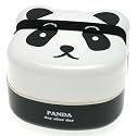 Kotobuki 2-Tiered Bento Box, Panda Face