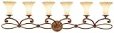 Corbett Nicole 51 Wide Six Light Bath Wall Light Fixture