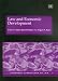 Book Law And Economic Development (Economic Approaches to Law)