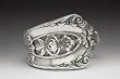 Silver Spoon Silver Plate Empire Spoon Ring
