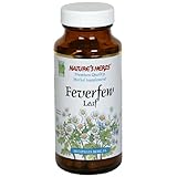 Twinlab Nature's Herbs Feverfew Leaf 380mg, 100 Capsules (Pack of 3)