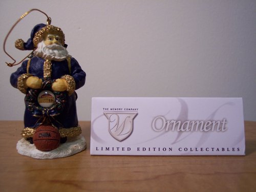 Denver Nuggets Santa Ornament Memory Co. 2001