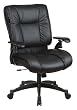 Deluxe Black Conference Chair With Cantilever Arms By Office Star