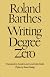 Writing Degree Zero