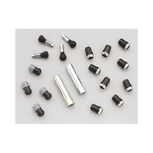 McGard 65554BK: Lug Nuts, Conical Seat, 12mm x 1.25 RH, Tuner Standard/Locking, Black Chrome Steel, Set of 20