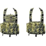 St201c Med-x-large Adjustable Camo Chest Rig Vest