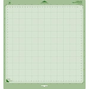 Cricut 29-0386 12-by-12-Inch Tacky Cutting Mats with Measurement Grids, Set of 2