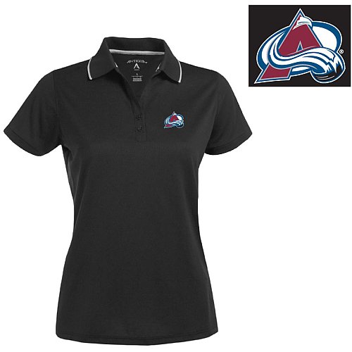 Antigua Colorado Avalanche Women's Impact Polo Shirt Extra Large