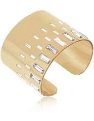 Vince Camuto Crystal Clear Hinge Bracelet, 7"