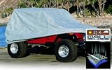 Rampage Products 3 Layer Fabric Car CoverDiamond Bond PatternJeepWrangler2004 to 2006Unlimited